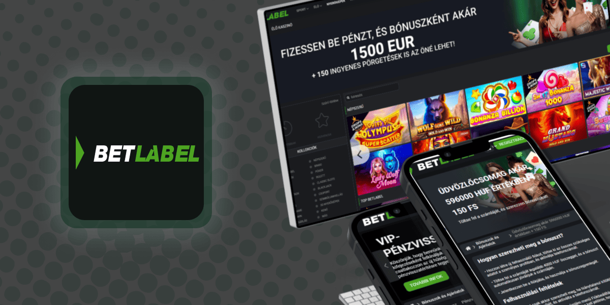 Nagylelkű üdvözlő bónusz az új Betlabel kaszinó