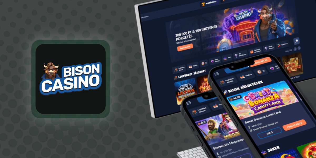 A Bison kaszinóban regisztrálhat hitelesítés nélkül